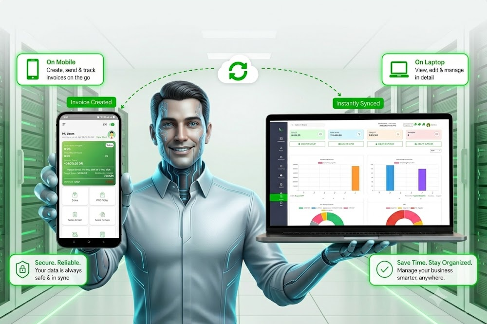 Manage your business anywhere with Fujishka