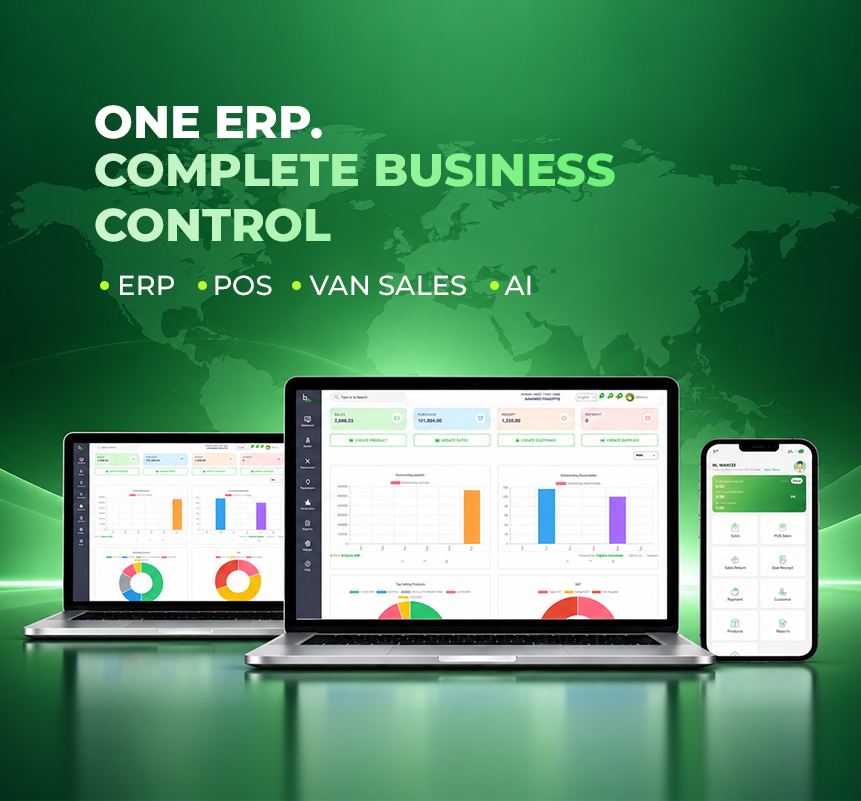 Manage your business anywhere with Fujishka - Slide 1